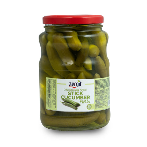 Zergil Stick Cucumber Pickles 1700 Cc (Çubuk Salatalık Turşusu)