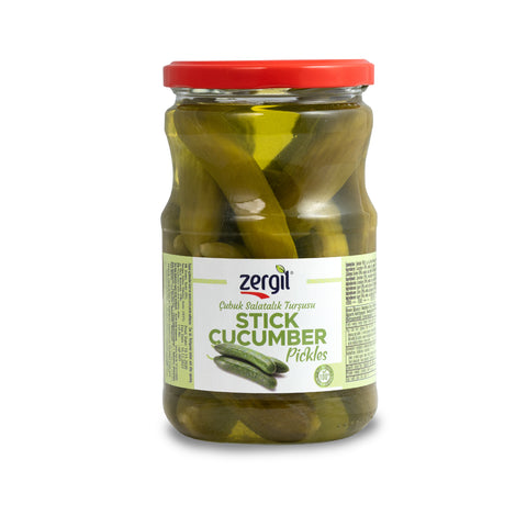 Zergil Stick Cucumber Pickles 720 Cc (Çubuk Salatalık Turşusu)