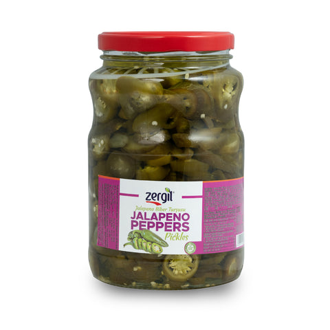 Zergil Jalapeno Peppers Pickles 1700 Cc (Jalapeno Biber Turşusu)