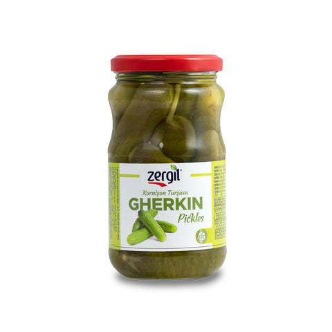 Zergil Gherkin Pickles 370 Cc (Kornişon Turşusu)
