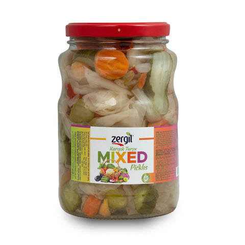 Zergil Mixed Pickles 1700 Cc (Karışık Turşu)