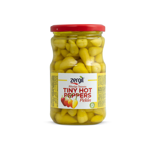 Zergil Tiny Hot Peppers Pickles 720 Cc (Biberiye Turşusu)