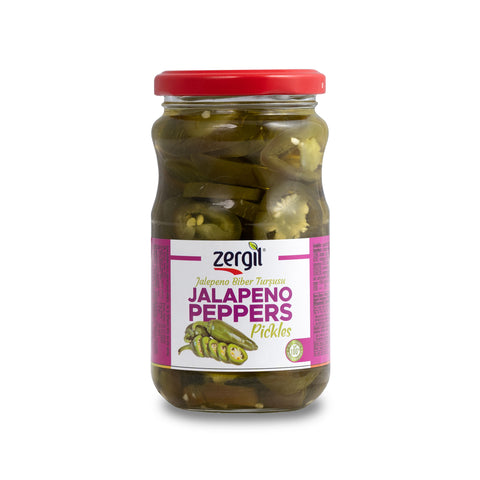 Zergil Jalapeno Peppers Pickles 720 Cc (Jalepeno Biber Turşusu)