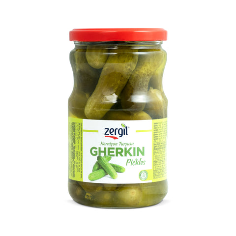Zergil Gherkin Pickles 720 Cc (Kornişon Turşusu)